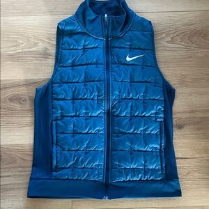 Nike Blue Running Therma-Fit Vest